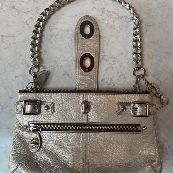 Coach Bridget 65th Anniversary Legacy Leather shoulder handbag CLUTCH - Picture 4 of 10